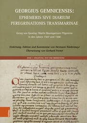 Cover von Georgius Gemnicensis: Ephemeris sive Diarium peregrinationis transmarinae