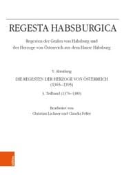 Cover von Regesta Habsburgica. Regesten der Grafen von Habsburg und der Herzoge von Österreich aus dem Hause Habsburg