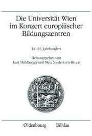 Cover von Die Universität Wien im Konzert europäischer Bildungszentren