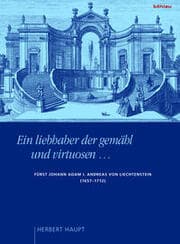 Cover von 'Ein liebhaber der gemähl und virtuosen ...'