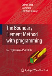 Cover von The boundary element method with programming