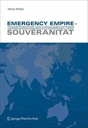 Cover von Emergency Empire: Transformation des Ausnahmezustands
