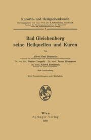 Cover von Kurorte- und Heilquellenkunde