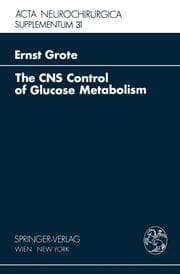 Cover von The CNS Control of Glucose Metabolism