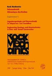 Cover von Ingenieurgeologie und Geomechanik im Talsperren- und Tunnelbau / Engineering Geology and Geomechanics in Dam and Tunnel Construction