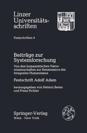 Cover von Beiträge zur Systemforschung