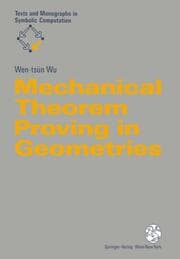 Cover von Mechanical Theorem Proving in Geometries