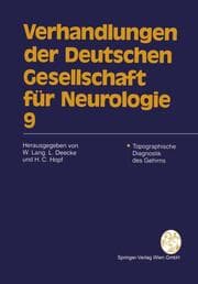 Cover von Topographische Diagnostik des Gehirns