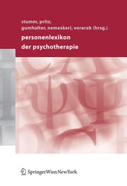 Cover von Personenlexikon der Psychotherapie