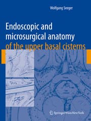 Cover von Endoscopic and microsurgical anatomy of the upper basal cisterns