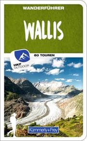 Cover von Kümmerly+Frey Wanderführer Wallis