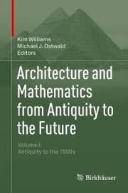Cover von Architecture and Mathematics from Antiquity to the Future