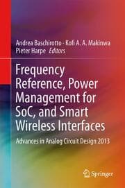 Cover von Frequency Reference, Power Management for SoC, and Smart Wireless Interfaces