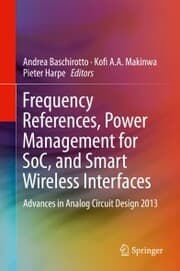 Cover von Frequency References, Power Management for SoC, and Smart Wireless Interfaces