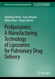 Cover von Proliposomes: A Manufacturing Technology of Liposomes for Pulmonary Drug Delivery