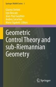 Cover von Geometric Control Theory and sub-Riemannian Geometry