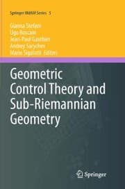 Cover von Geometric Control Theory and Sub-Riemannian Geometry