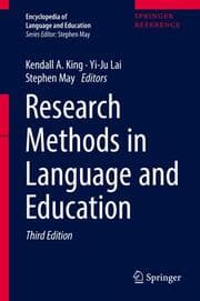 Cover von Research Methods in Language and Education