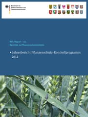 Cover von Berichte zu Pflanzenschutzmitteln 2012