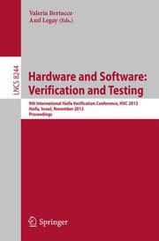 Cover von Hardware and Software: Verification and Testing