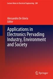 Cover von Applications in Electronics Pervading Industry, Environment and Society