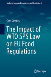 Cover von The Impact of WTO SPS Law on EU Food Regulations