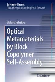 Cover von Optical Metamaterials by Block Copolymer Self-Assembly