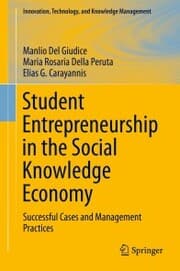 Cover von Student Entrepreneurship in the Social Knowledge Economy
