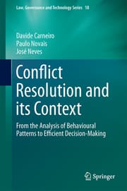 Cover von Conflict Resolution and its Context