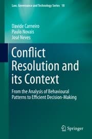 Cover von Conflict Resolution and its Context