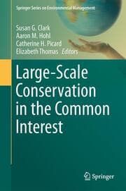Cover von Large-Scale Conservation in the Common Interest