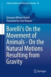 Cover von Borelli's On the Movement of Animals - On the Natural Motions Resulting from Gravity