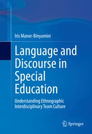 Cover von Language and Discourse in Special Education