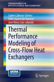 Cover von Thermal Performance Modeling of Cross-Flow Heat Exchangers