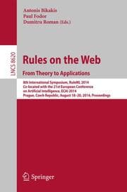 Cover von Rules on the Web: From Theory to Applications