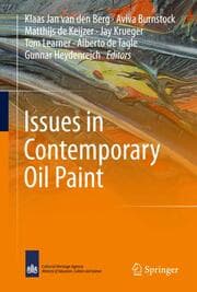 Cover von Issues in Contemporary Oil Paint