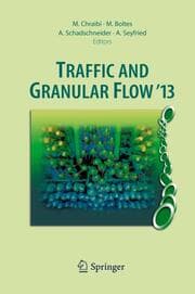 Cover von Traffic and Granular Flow '13