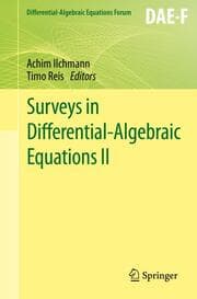 Cover von Surveys in Differential-Algebraic Equations II