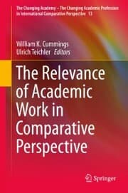 Cover von The Relevance of Academic Work in Comparative Perspective