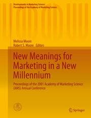 Cover von New Meanings for Marketing in a New Millennium