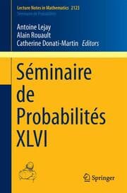 Cover von Séminaire de Probabilités XLVI