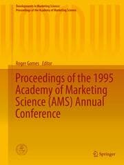Cover von Proceedings of the 1995 Academy of Marketing Science (AMS) Annual Conference