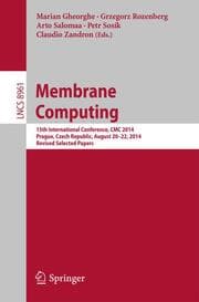 Cover von Membrane Computing