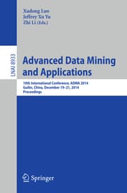 Cover von Advanced Data Mining and Applications