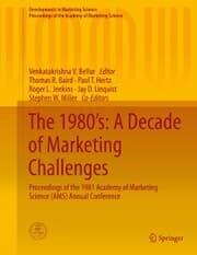 Cover von The 1980's: A Decade of Marketing Challenges
