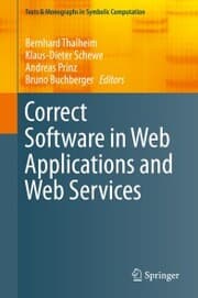 Cover von Correct Software in Web Applications and Web Services