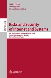Cover von Risks and Security of Internet and Systems