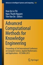 Cover von Advanced Computational Methods for Knowledge Engineering