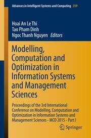 Cover von Modelling, Computation and Optimization in Information Systems and Management Sciences