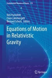 Cover von Equations of Motion in Relativistic Gravity